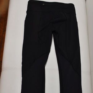 Black lululemon Swift Speed High-Rise leggings 25”